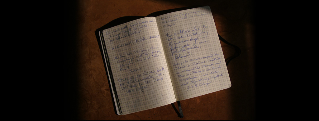 Percussion Meets Songwriting Gästebuch